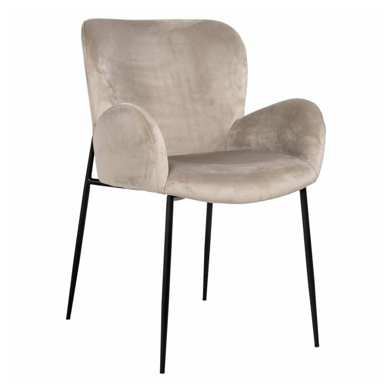 RICHMOND krzesło AMBER VELVET - trudnopalne