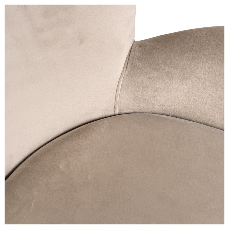 RICHMOND krzesło AMBER VELVET - trudnopalne