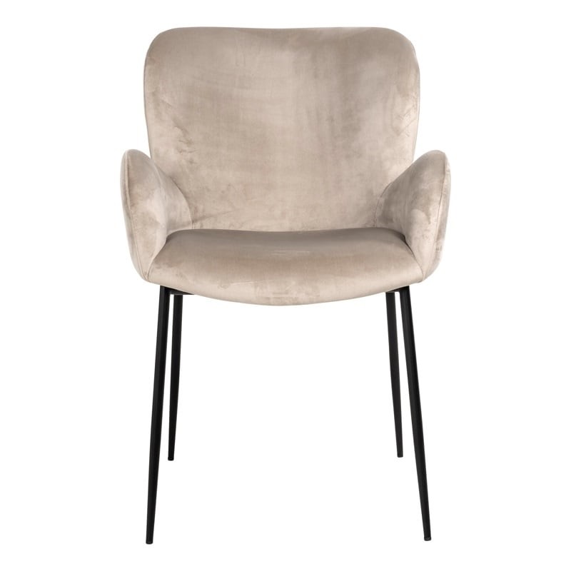 RICHMOND krzesło AMBER VELVET - trudnopalne