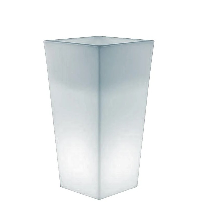 NEW GARDEN donica MELISA 50 SOLAR &  BATTERY biała