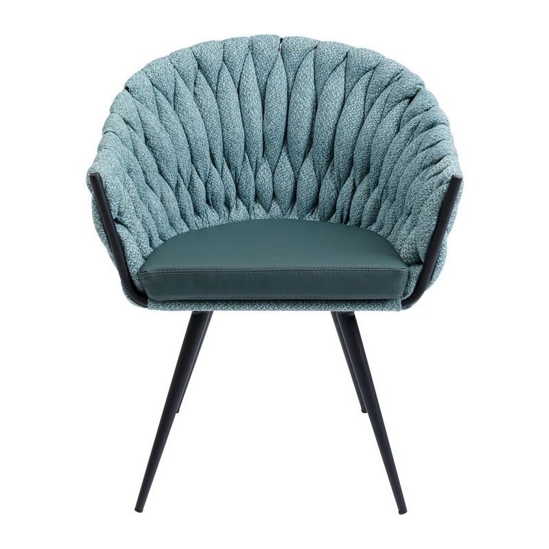 KARE krzesło KNOT niebieskie