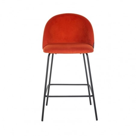 RICHMOND krzesło barowe ALYSSA 65 - jasnoczerwone