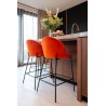 RICHMOND krzesło barowe ALYSSA 65 - jasnoczerwone