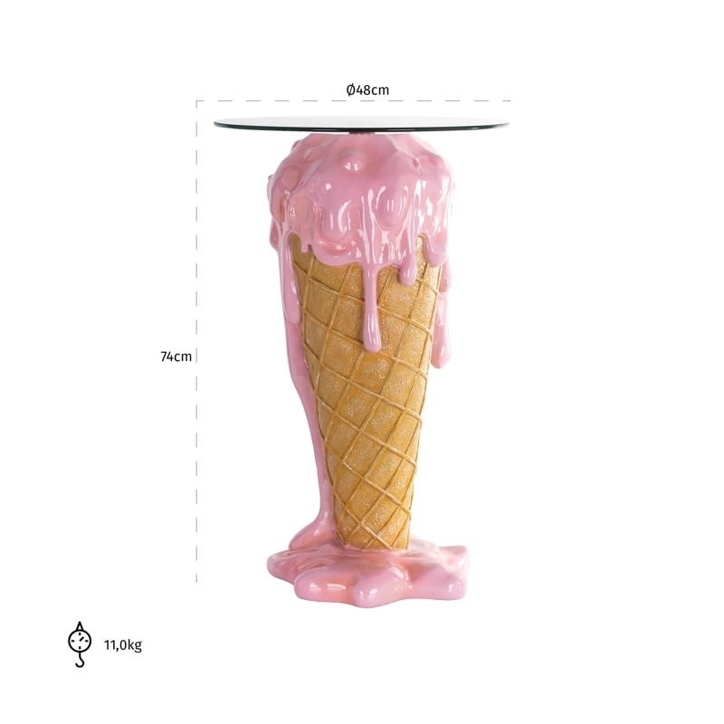 RICHMOND stolik ICE 48