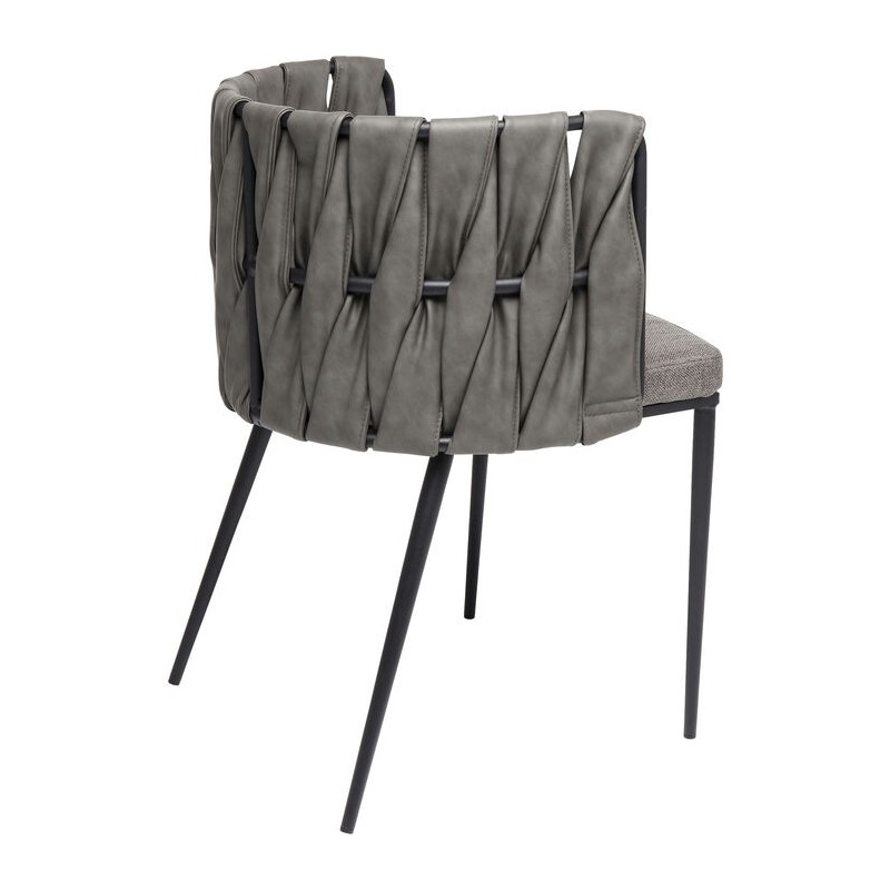 KARE krzesło CHEERIO szare