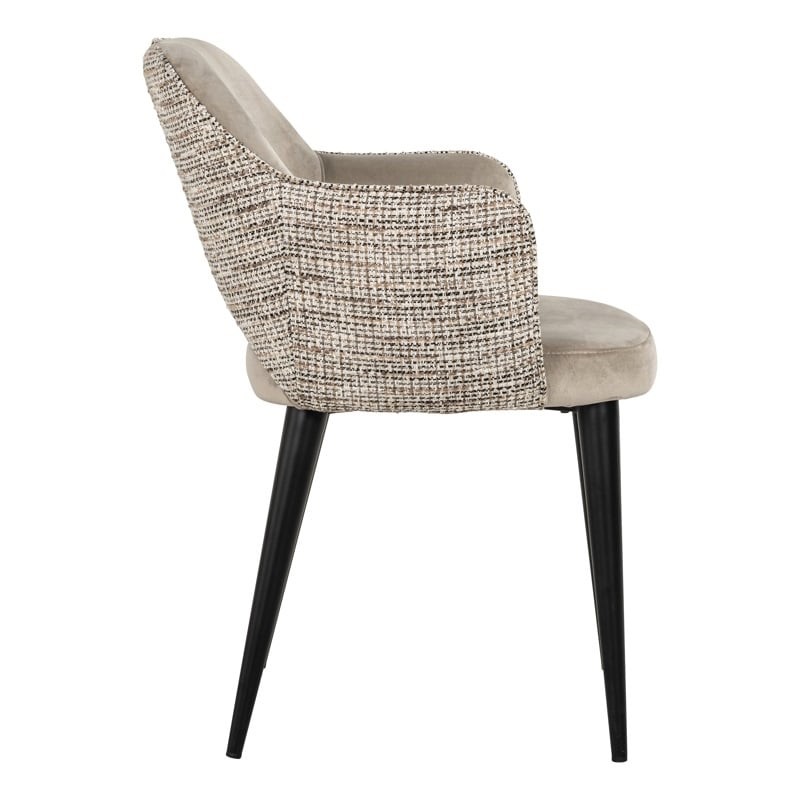 RICHMOND krzesło GIOVANNA beżowe - trudnopalne