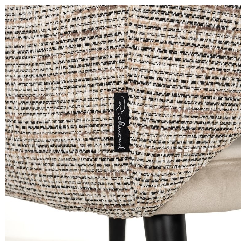 RICHMOND krzesło GIOVANNA beżowe - trudnopalne