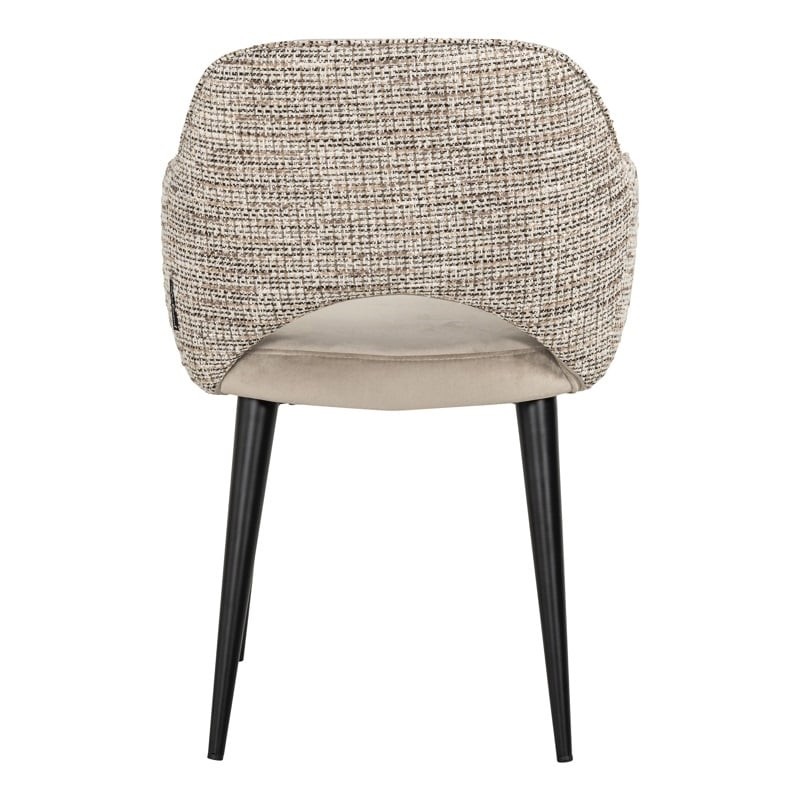 RICHMOND krzesło GIOVANNA beżowe - trudnopalne