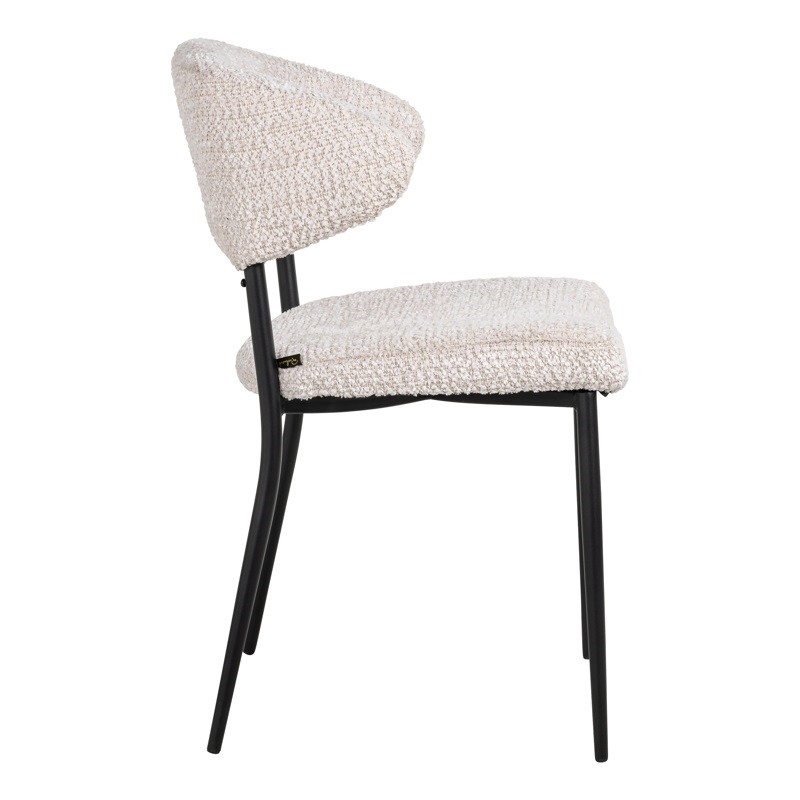 RICHMOND zestaw 2 krzeseł BEA CREAM