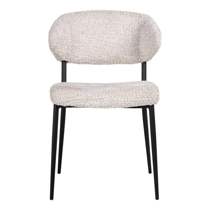 RICHMOND zestaw 2 krzeseł BEA CREAM