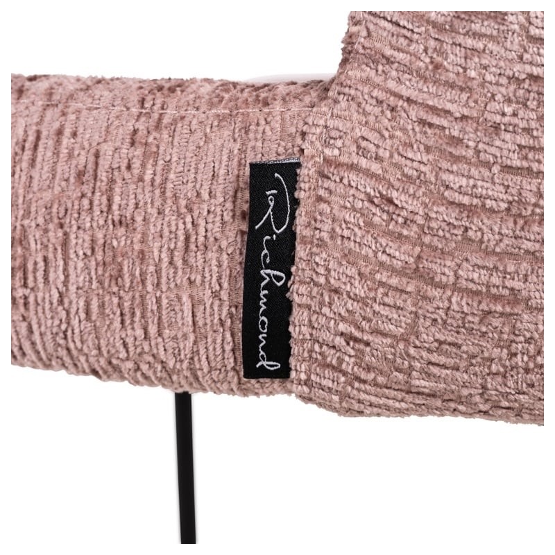 RICHMOND krzesło barowe DARBY 76 różowe - trudnopalne