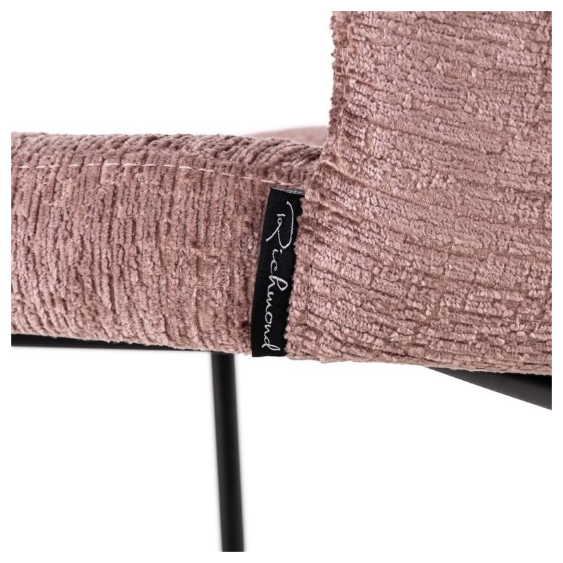 RICHMOND krzesło barowe DARBY 68 różowe - trudnopalne