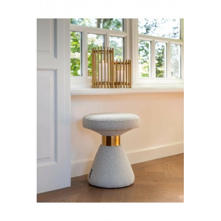 RICHMOND pufa TRIBE biała - trudnopalna