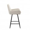 RICHMOND krzesło barowe LINSEY obrotowe jasnobeżowe