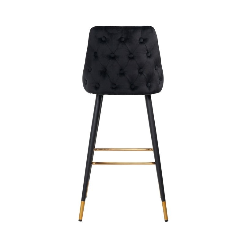 RICHMOND krzesło barowe IMANI 77 czarne