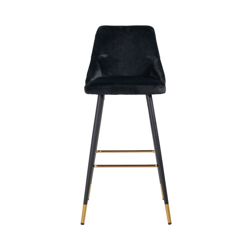 RICHMOND krzesło barowe IMANI 77 czarne