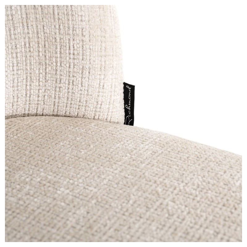 RICHMOND krzesło ELVI beżowe - trudnopalne