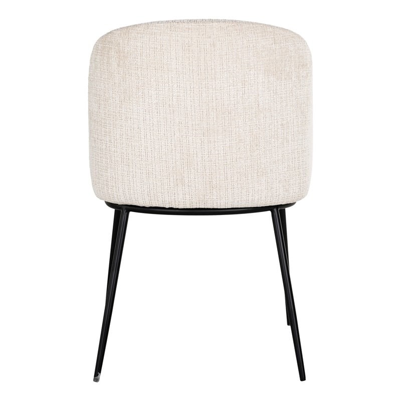 RICHMOND krzesło ELVI beżowe - trudnopalne