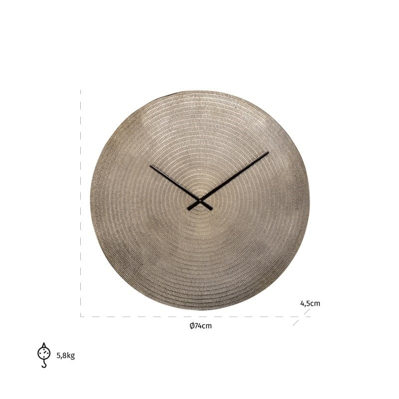 RICHMOND zegar DEAN złoty