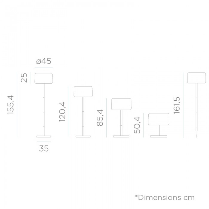 NEW GARDEN lampa podłogowa CHLOE PLANT SOLAR...