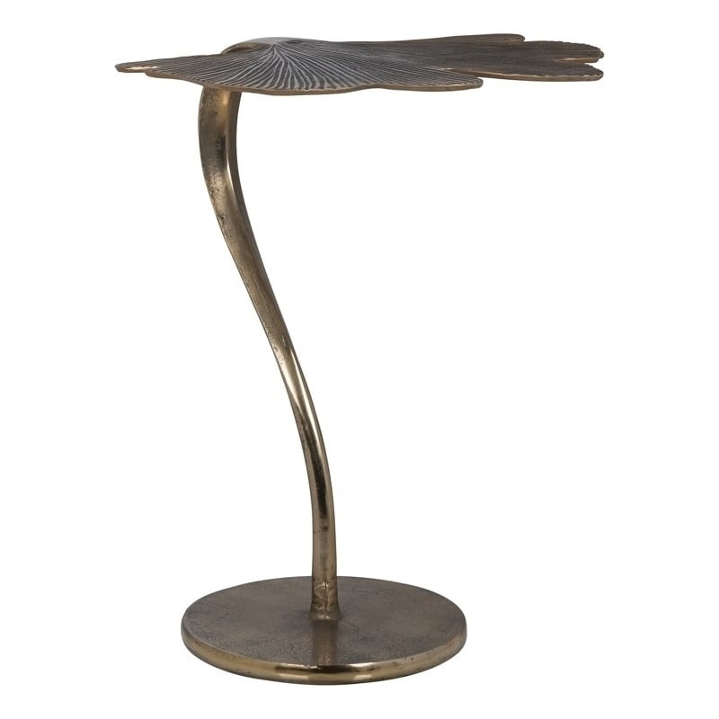 RICHMOND stolik JUNE - szczotkowane złoto