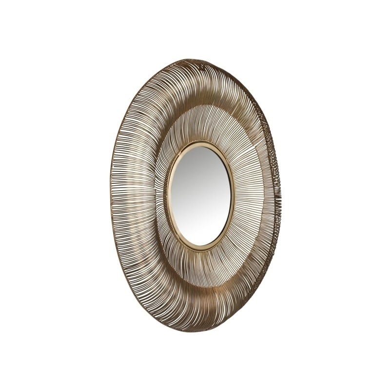 RICHMOND lustro ścienne ALIZA 75 - szczotkowane złoto