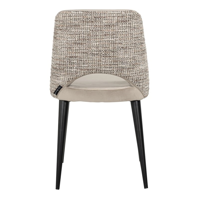 RICHMOND krzesło TABITHA beżowe - trudnopalne