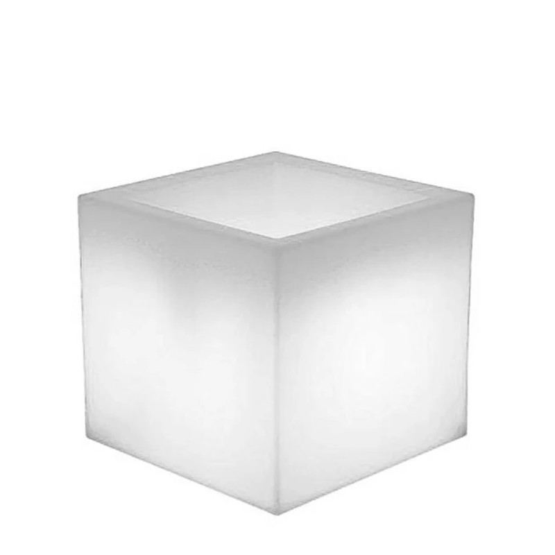 NEW GARDEN donica NARCISO 50 SOLAR & BATTERY biała