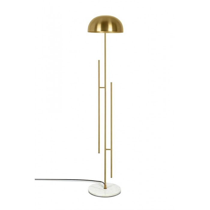 KARE lampa podłogowa SOLO - mosiądz, marmur