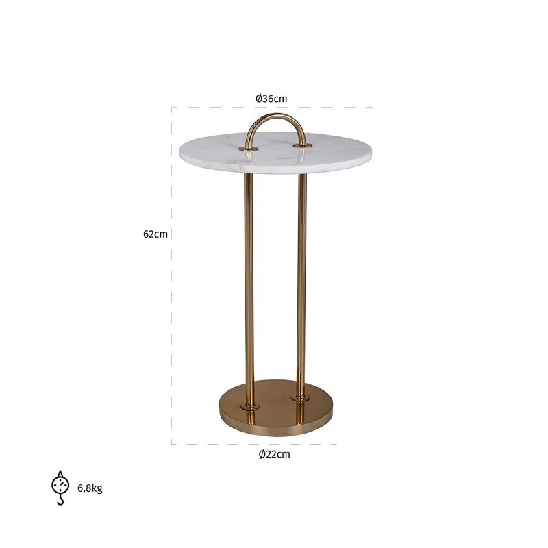 RICHMOND stolik DEXTER 36