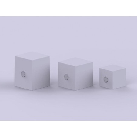 NEW GARDEN lampa przenośna CUBY 45 PLAY biała