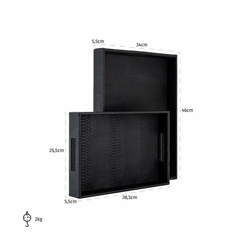 RICHMOND zestaw dwóch tac BLANE