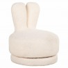 RICHMOND fotel dziecięcy BUNNY biały - funkcja obrotowa