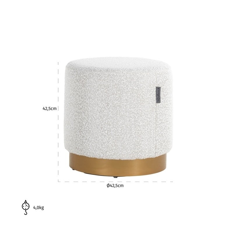 RICHMOND pufa EMMY S biała