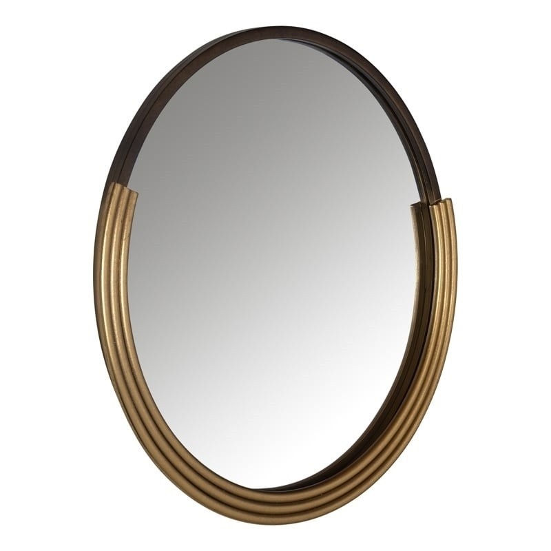 RICHMOND lustro ścienne AFTON S - szczotkowane złoto