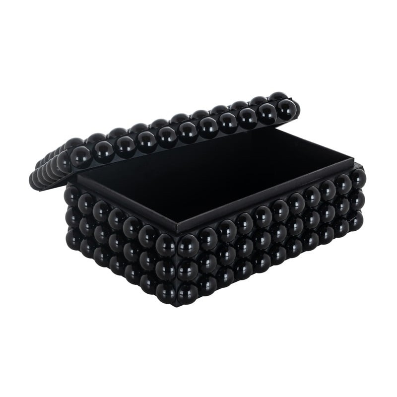 RICHMOND pojemnik na biżuterię BATOOL L czarny