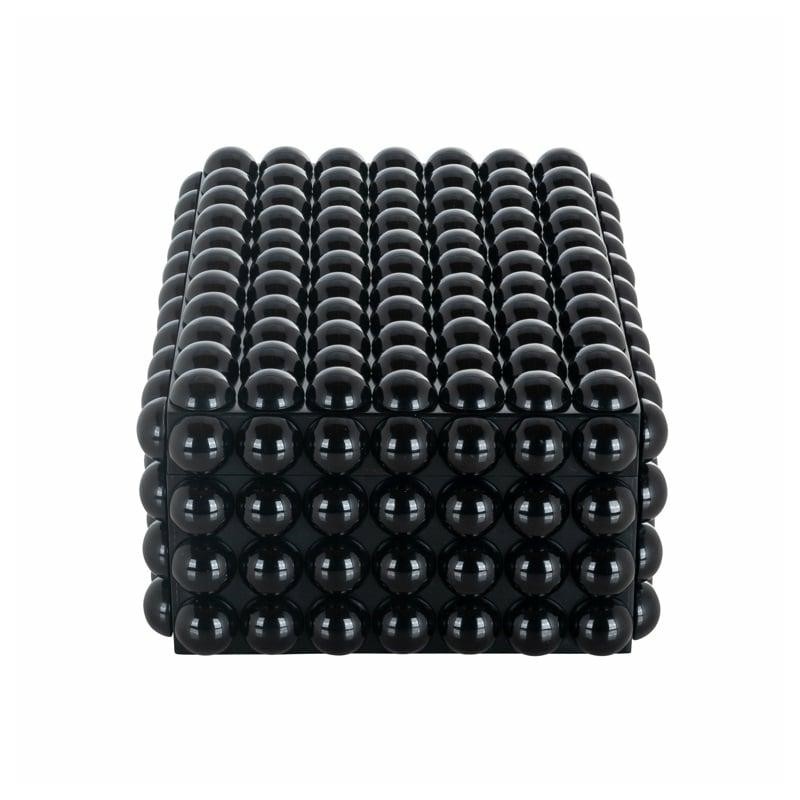 RICHMOND pojemnik na biżuterię BATOOL L czarny