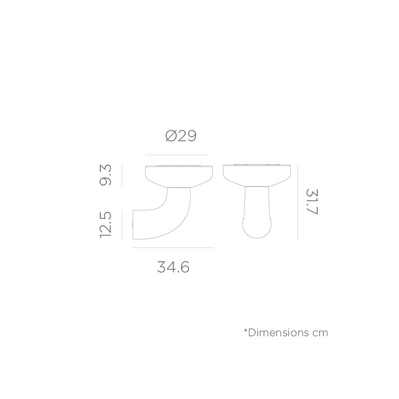 NEW GARDEN lampa ścienna PAQUITA WALL SOLAR