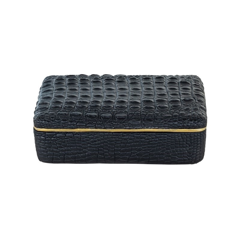 RICHMOND pojemnik na biżuterię COBE L czarny