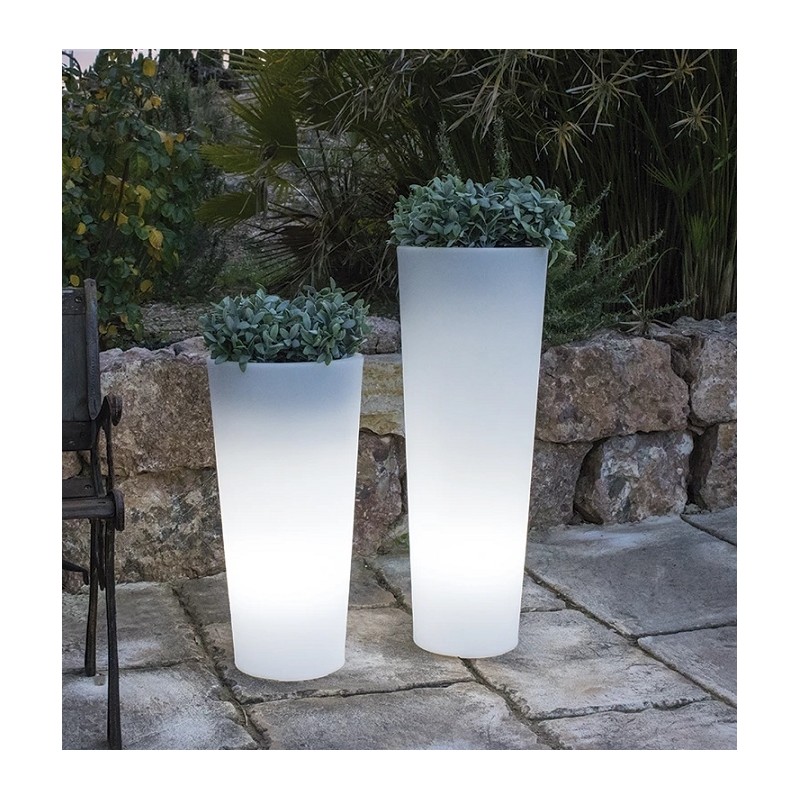 NEW GARDEN donica FICUS 80 CABLE biała