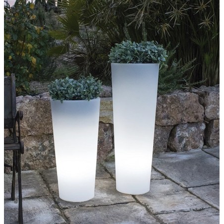 NEW GARDEN donica FICUS 80 CABLE biała