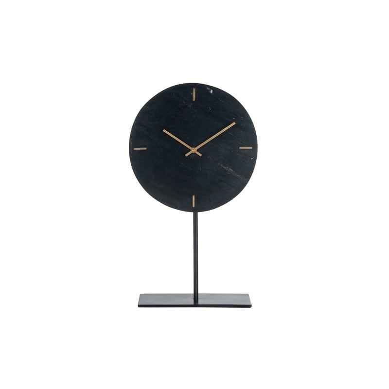 RICHMOND zegar stołowy BRETT czarny