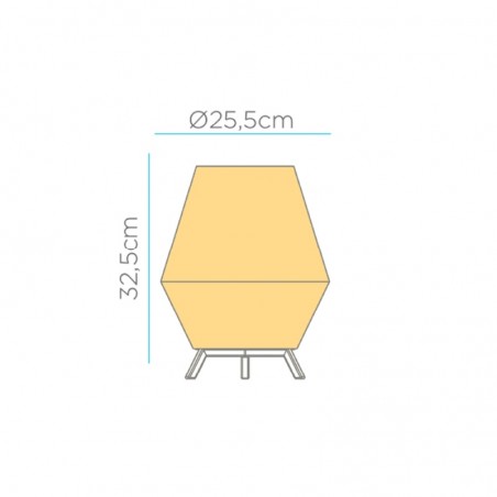 NEW GARDEN lampa stołowa SISINE 30 INDOOR