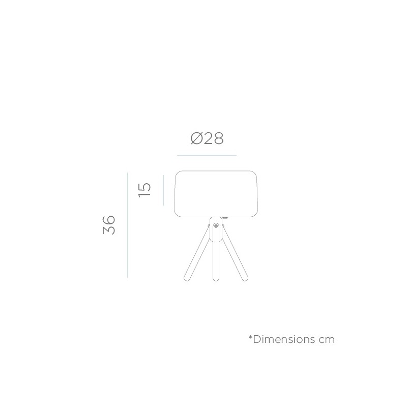 NEW GARDEN lampa stołowa CHLOE 35 CABLE JUTE