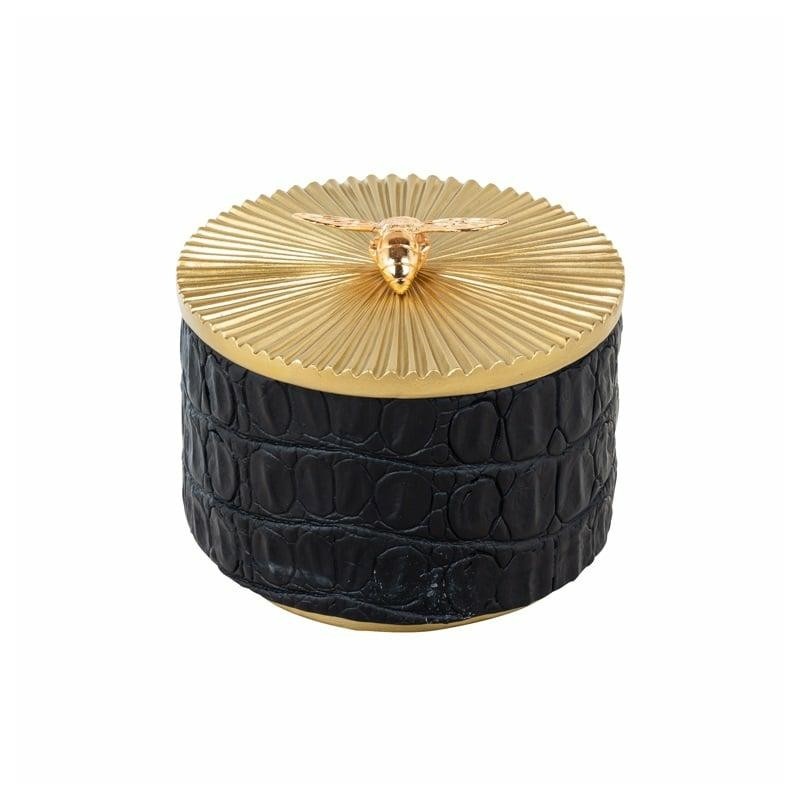 RICHMOND pojemnik na biżuterię BEEZ S czarny