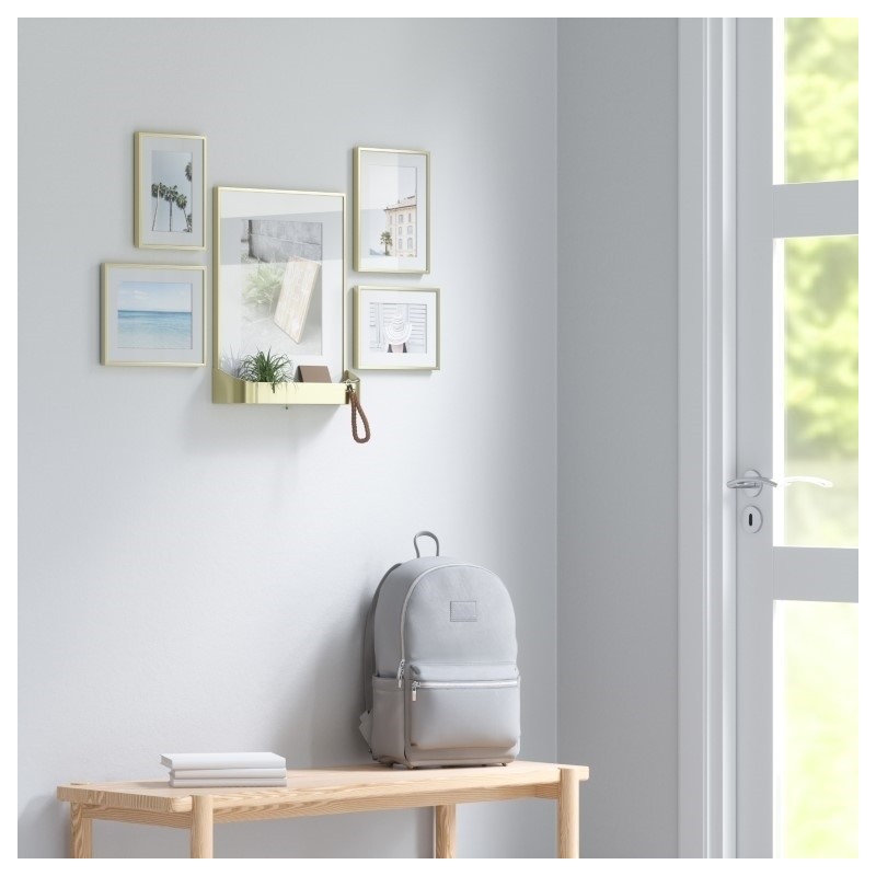 UMBRA zestaw 5 ramek na zdjęcia MATINNE  złote