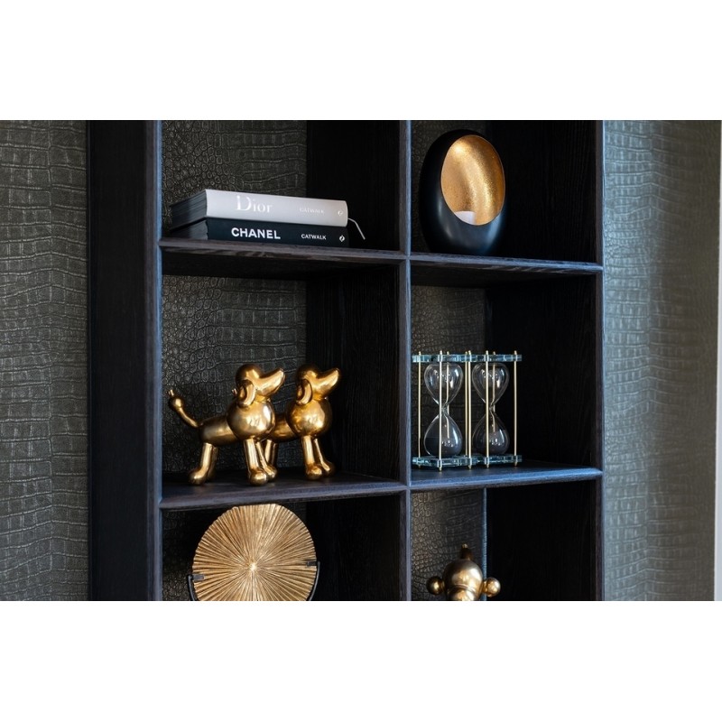 RICHMOND dekoracja DOG MIRO złota