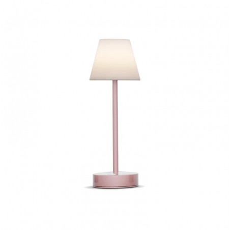 NEW GARDEN lampa stołowa LOLA SLIM 30 BATTERY rose gold