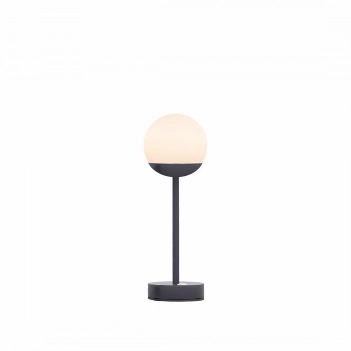 NEW GARDEN lampa stołowa NORAI SLIM 35 BATTERY anthracite