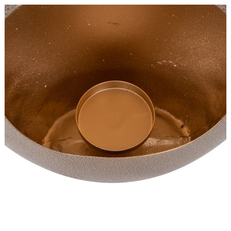 RICHMOND świecznik XEMM S brązowo-złoty